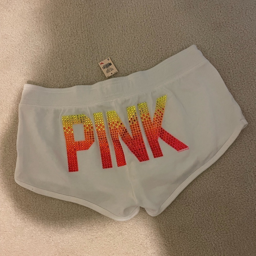 Vs. PINK Bling y2k shorts-small NWT
